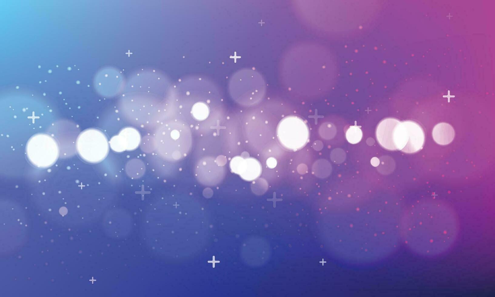Vector colourful bokeh effect background