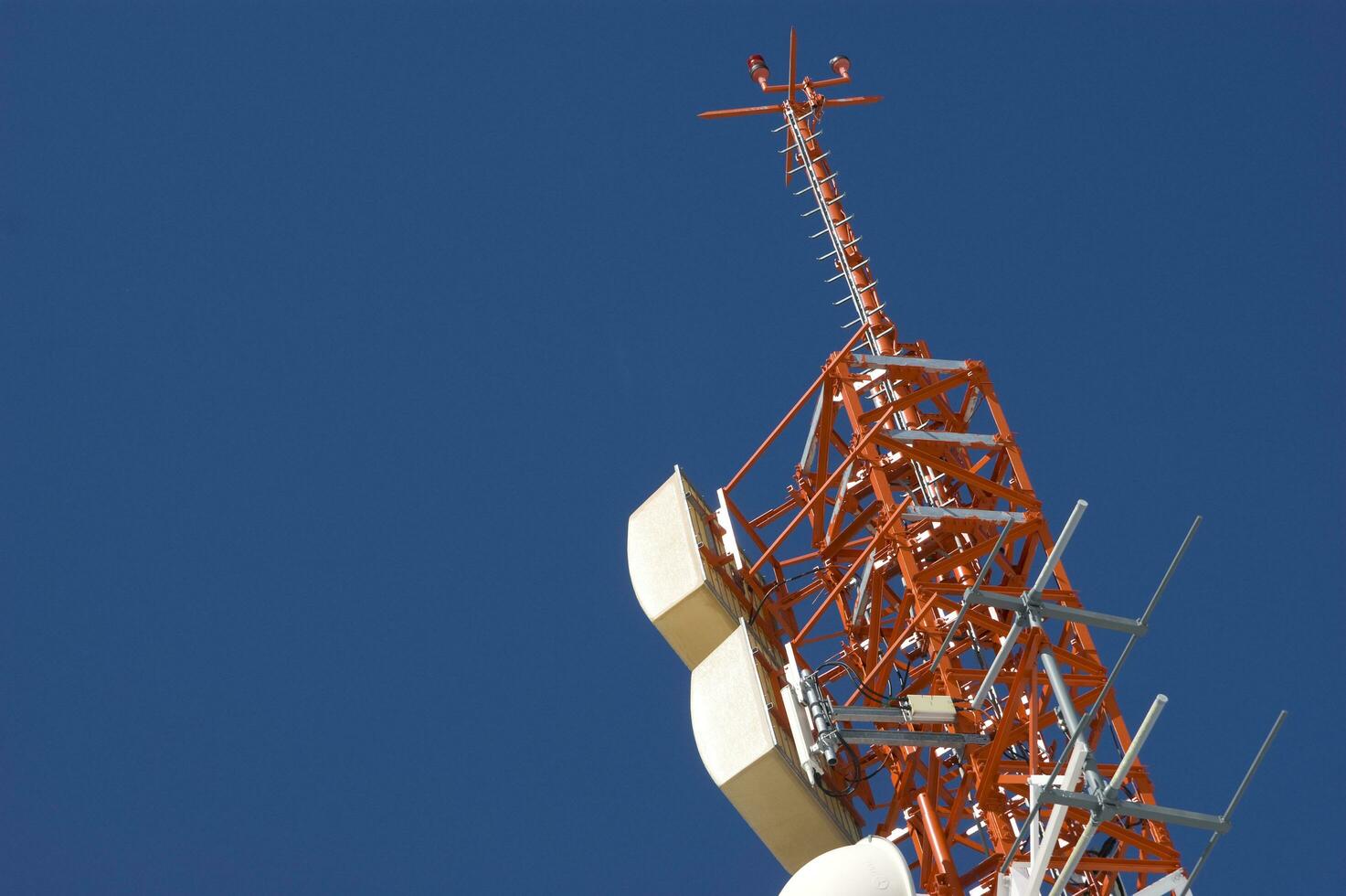 a tower with antennas photo