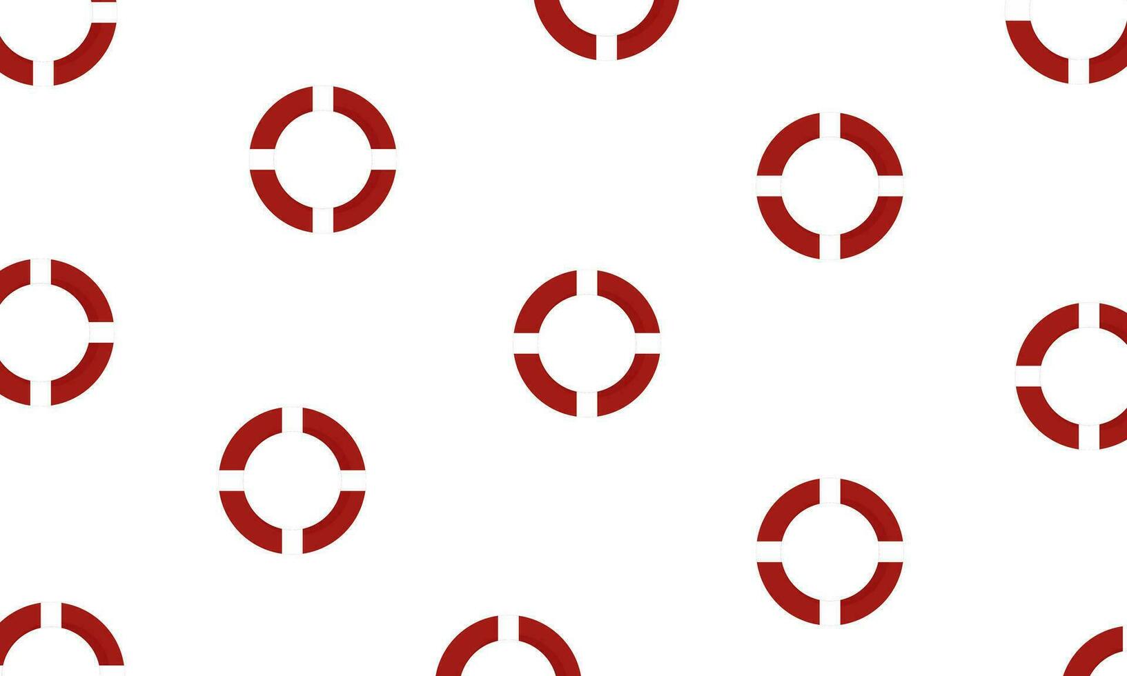 buoy background in red and white vector