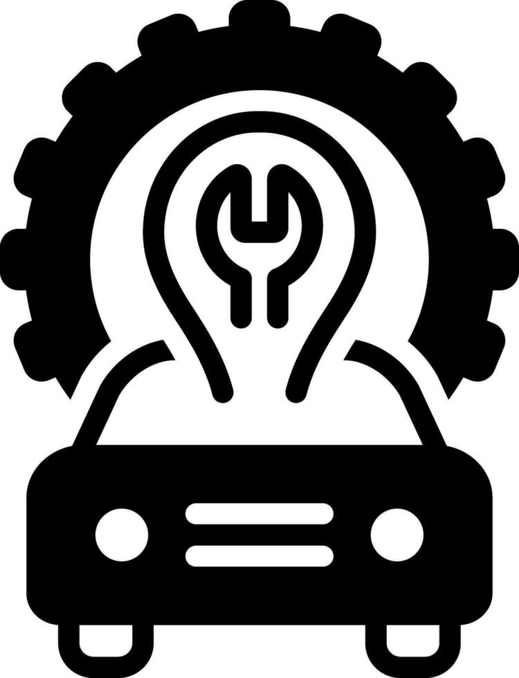 solid icon for restructuring vector