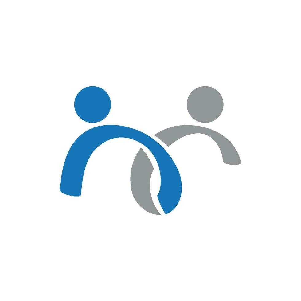 Community, network and social icon vector