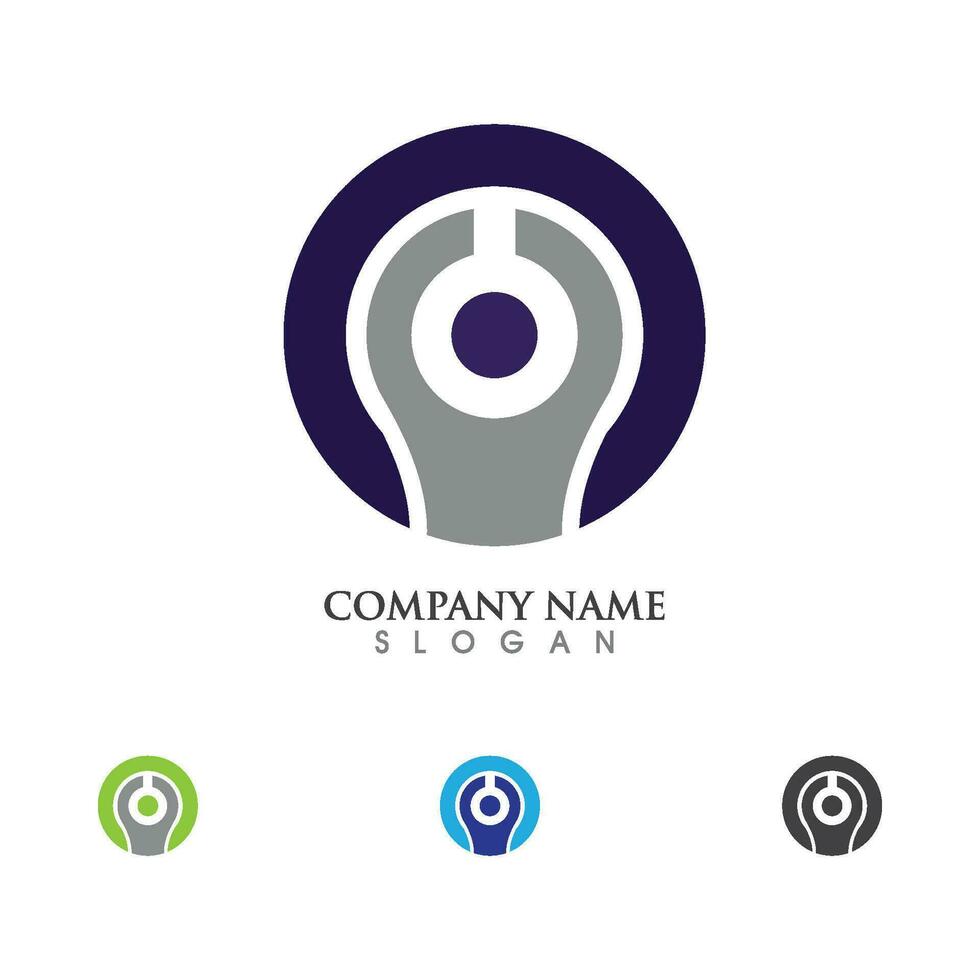 C Letter Logo Template vector