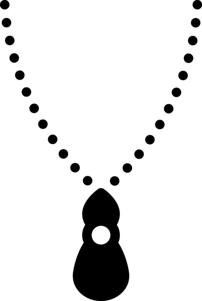 solid icon for pendant vector