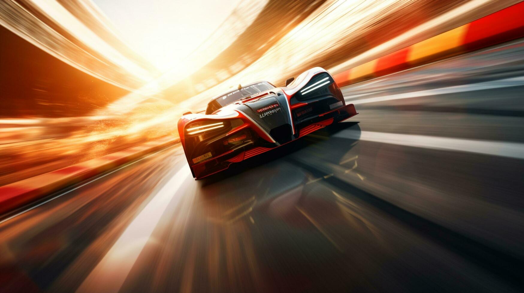 Transportation drive race automobile speed motion blur vehicle car automotive auto fast luxury modern photo