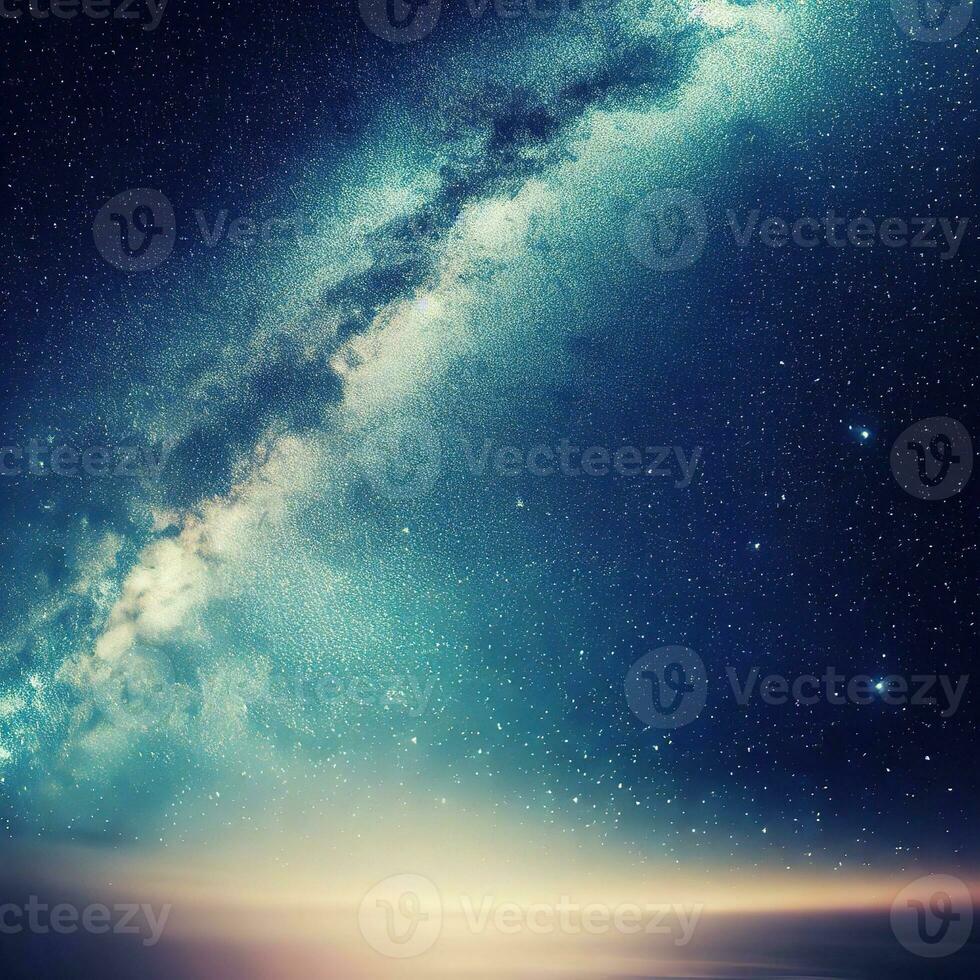 A mesmerizing view of the Milky Way, a testament to the vastness of the universe ,AI Generated photo