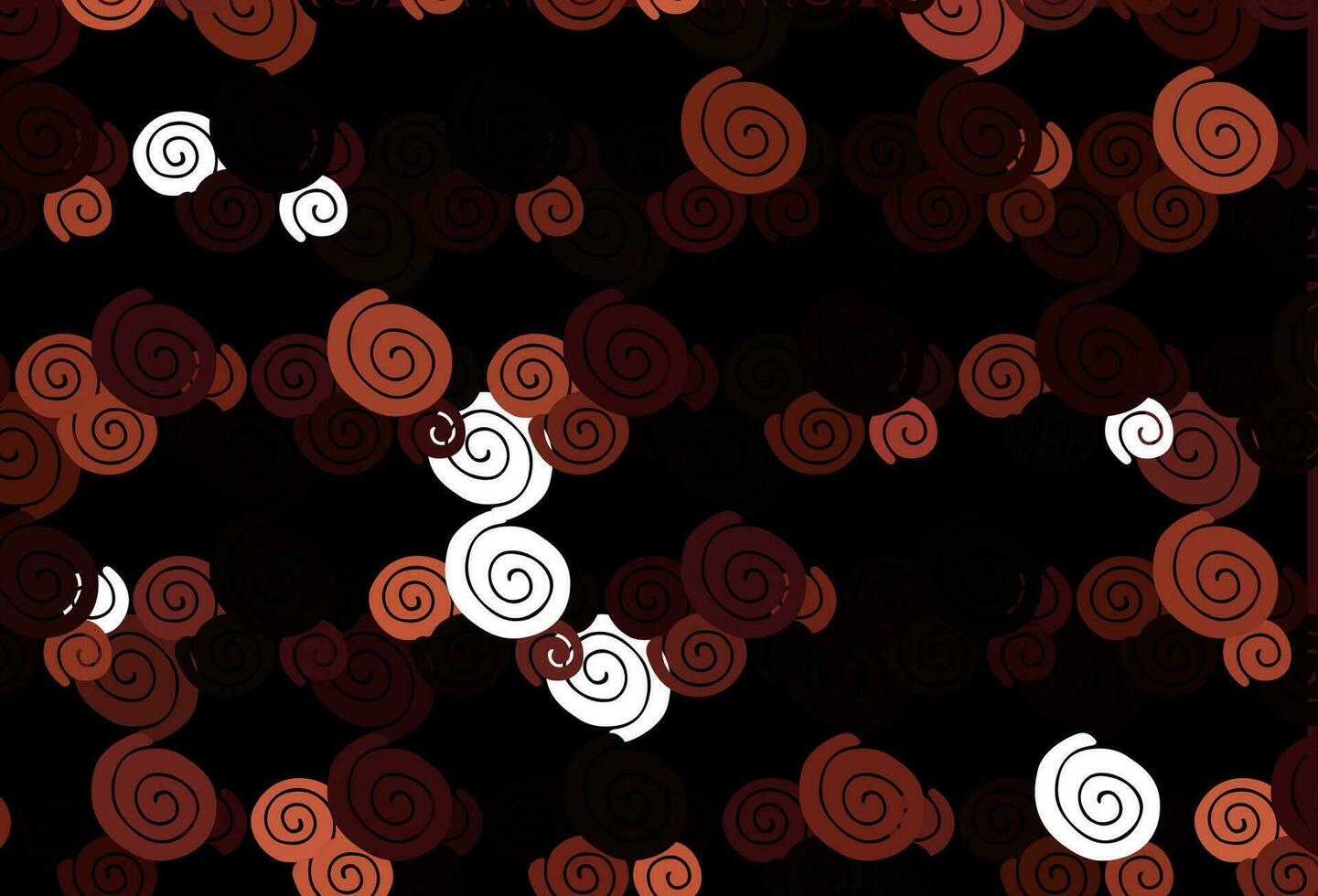 Light Red vector background with lava shapes.