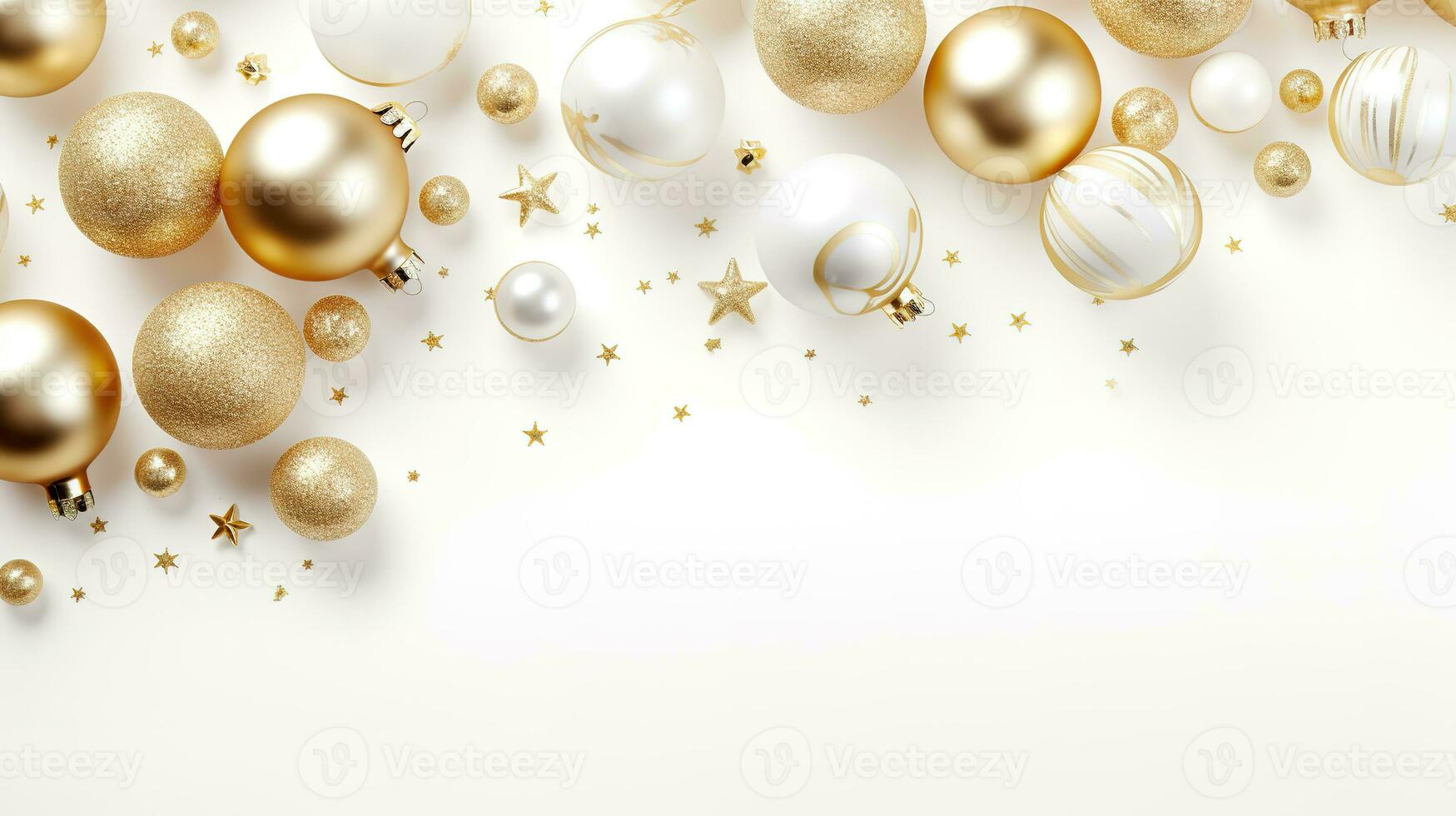 Christmas white background gold 30724404 Stock Photo at Vecteezy