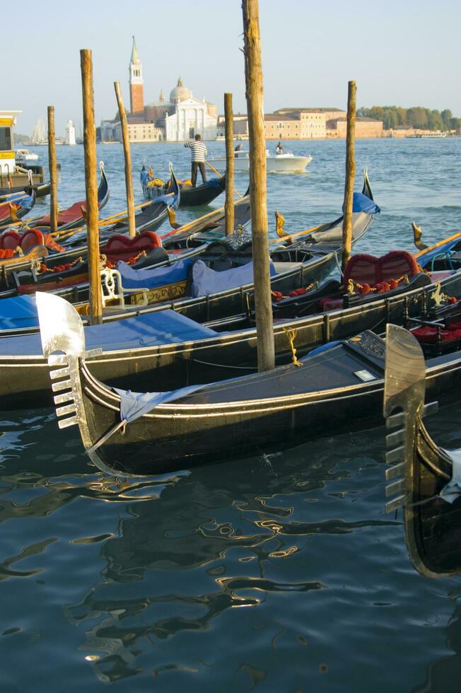 Construction details of the city of Venice photo