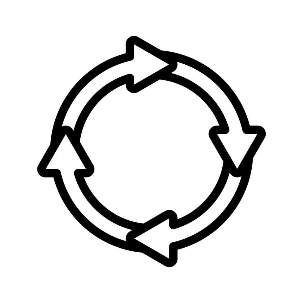 refresh, undo, redo, rotation arrows isolated white background vector