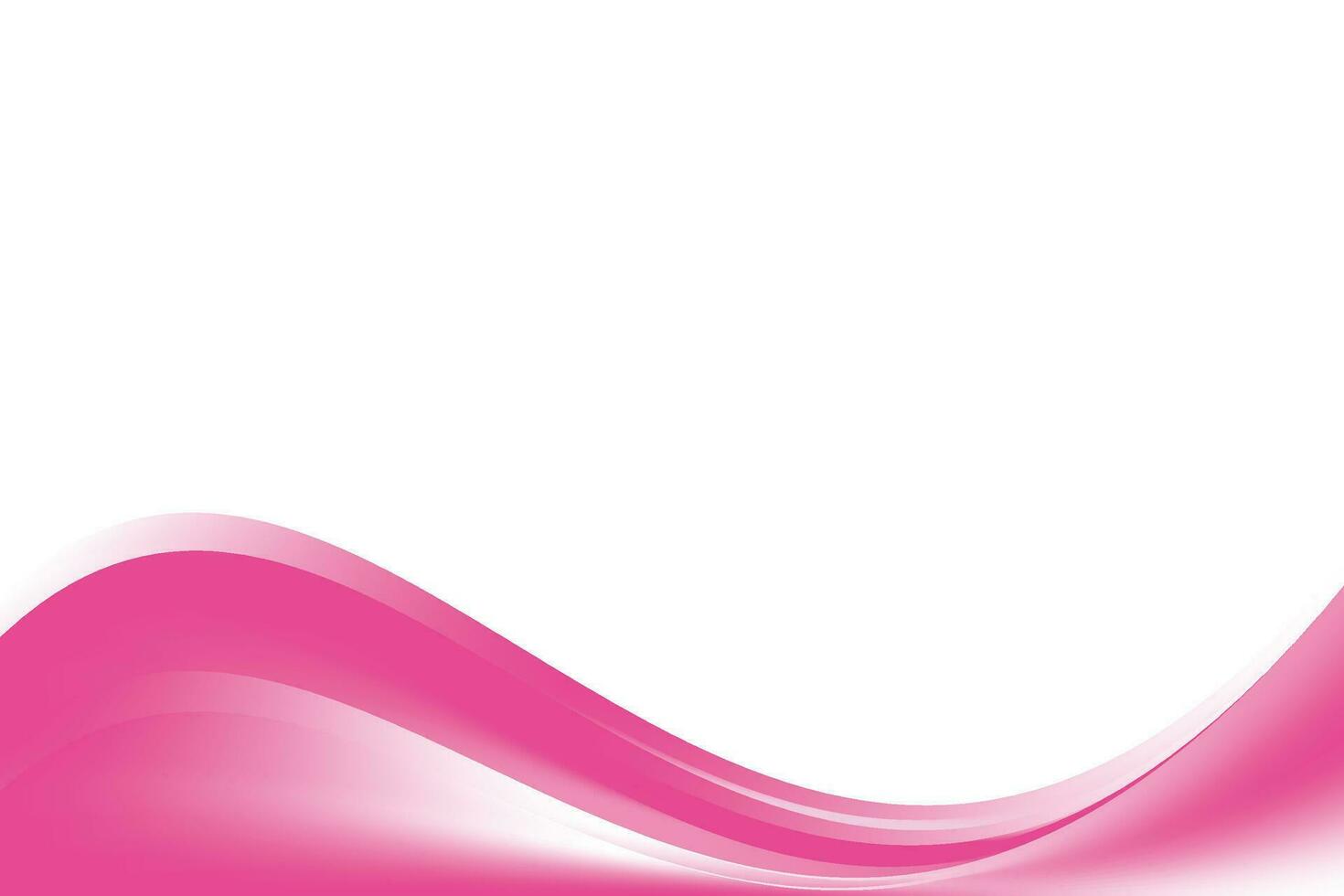 Abstract Smooth Pink Wavy Background vector