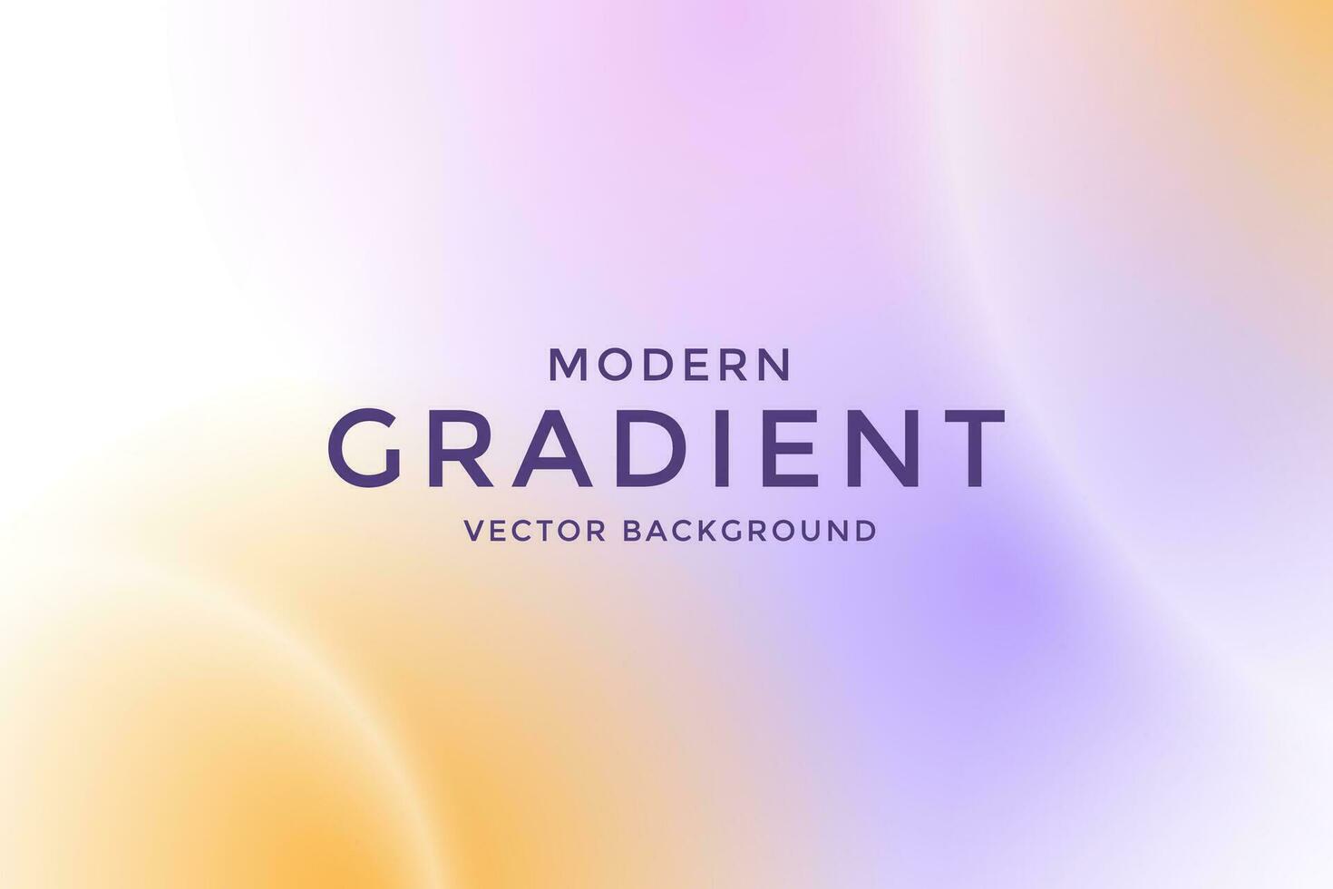 blurry purple orange modern gradient background vector