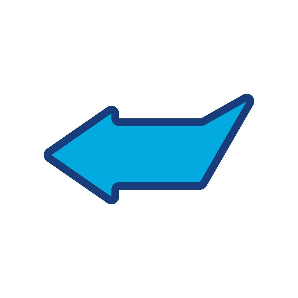 icon arrow,right,left  arrows isolated white background vector