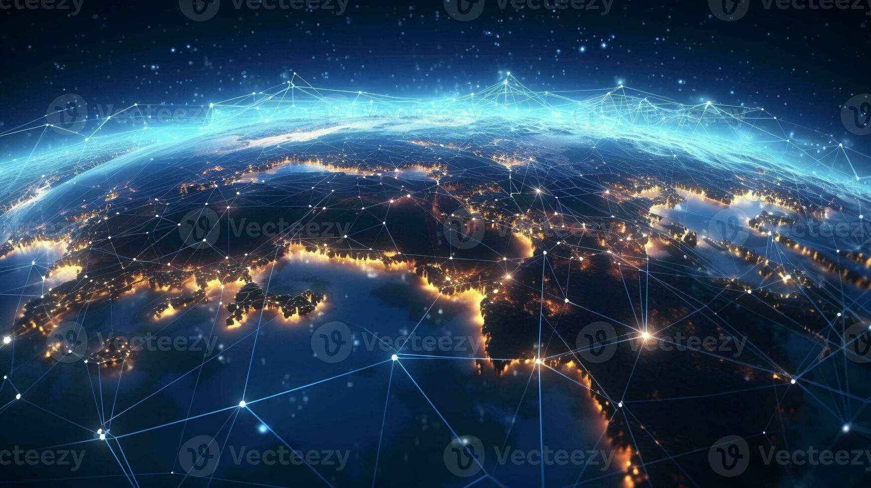 Global Internet Connectivity. Bridging the World through Advanced Communication Technology photo
