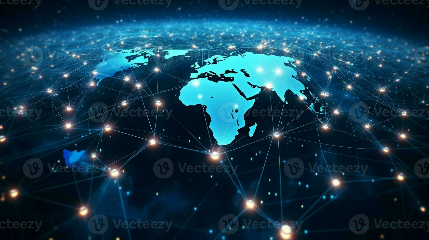 Global Internet Connectivity. Bridging the World through Advanced Communication Technology photo