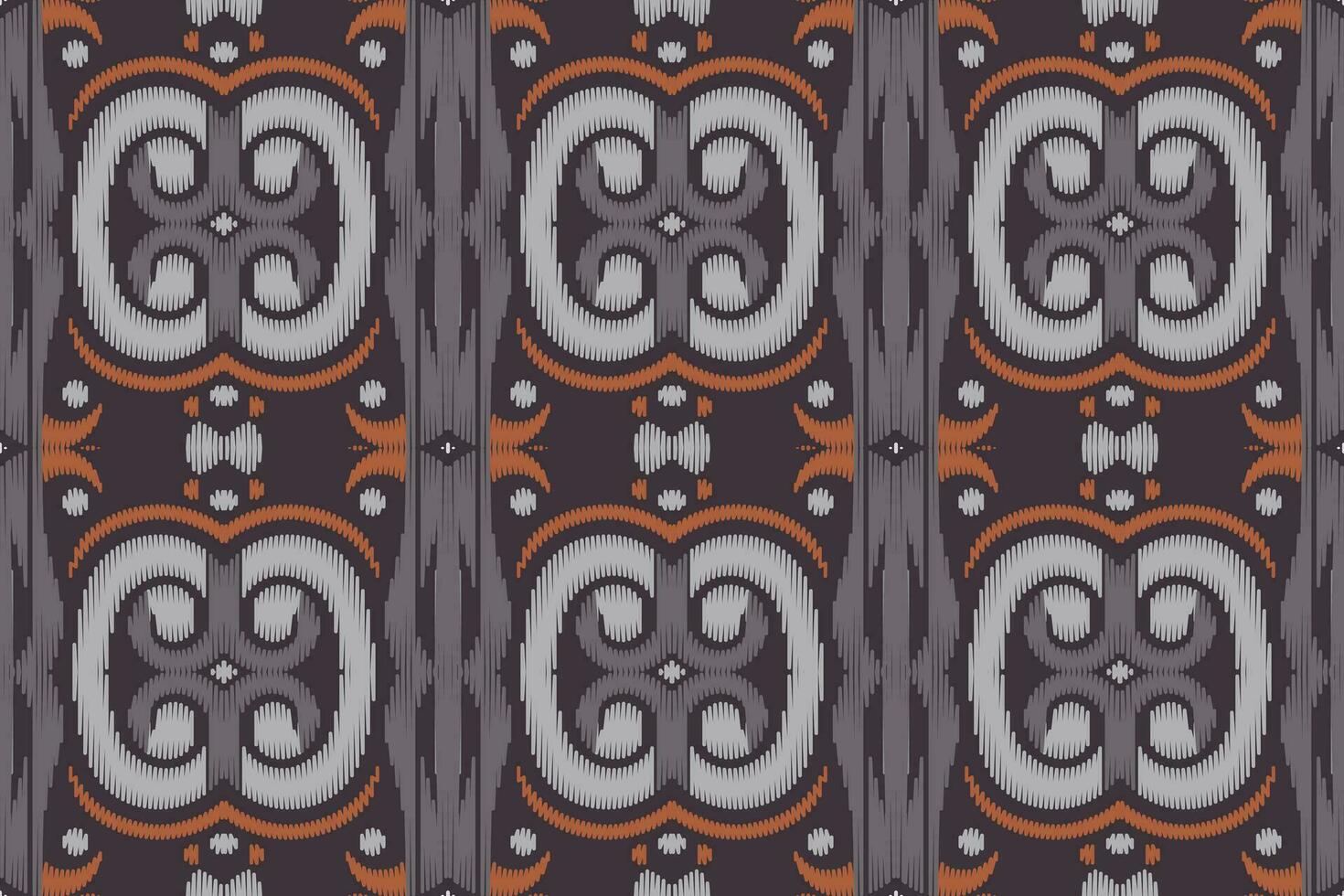 ikat damasco cachemir bordado antecedentes. ikat flores geométrico étnico oriental modelo tradicional.azteca estilo resumen vector ilustración.diseño para textura,tela,ropa,envoltura,pareo.