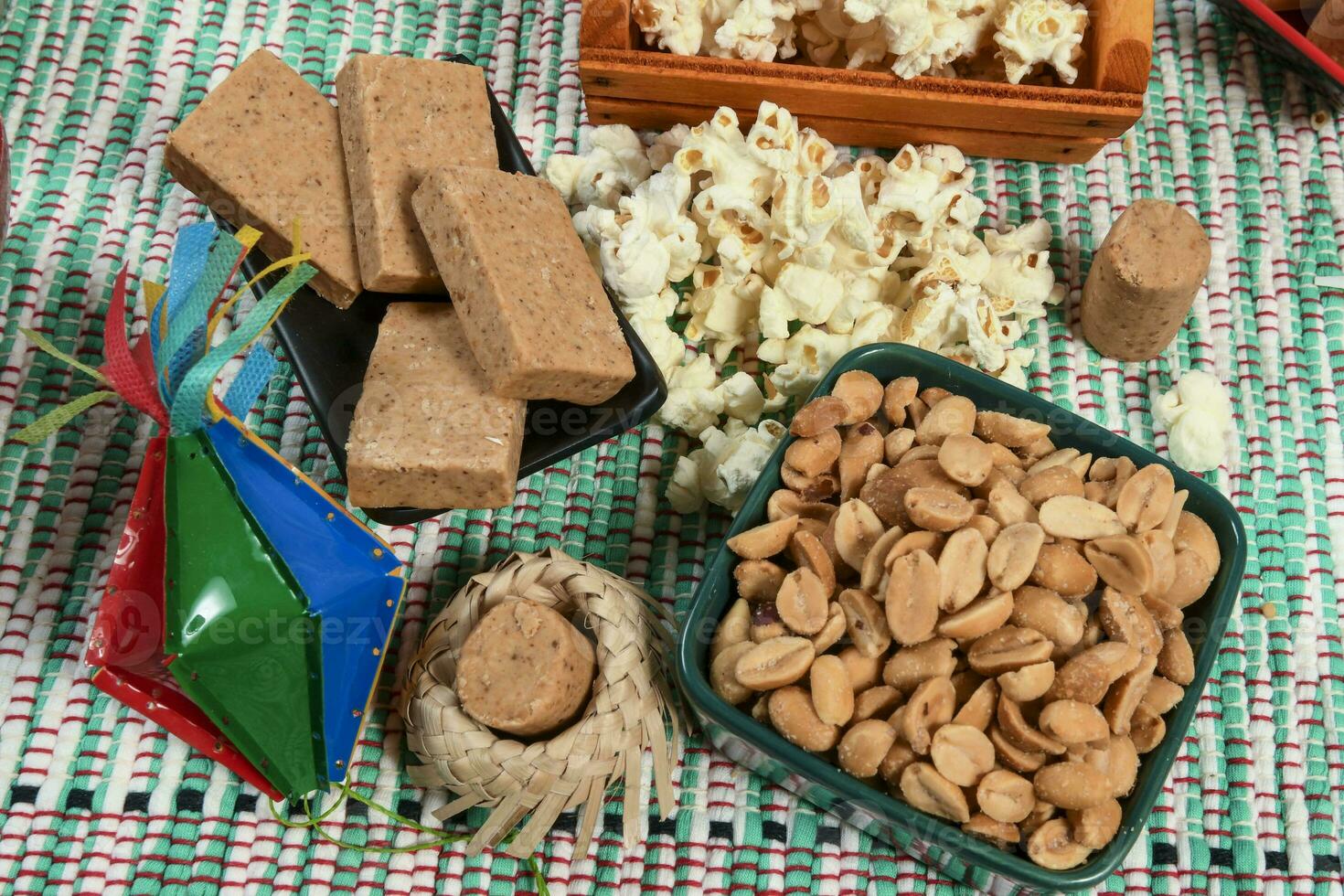 Photo typical sweets of the Brazilian June party