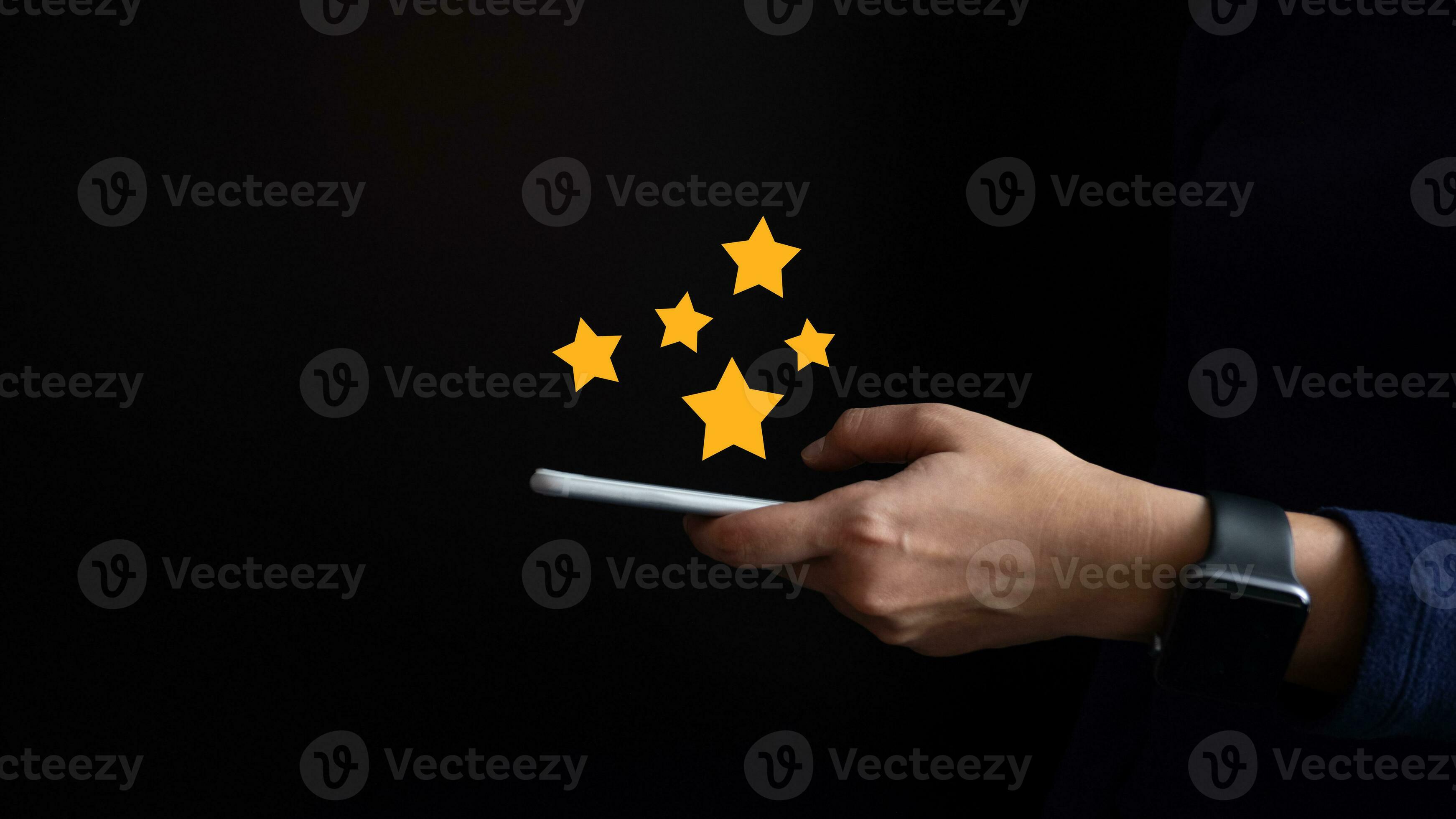 Businesswoman rate satisfaction 5 stars Excellent quality assurance Businesswoman rate satisfaction 5 stars Excellent quality assurance