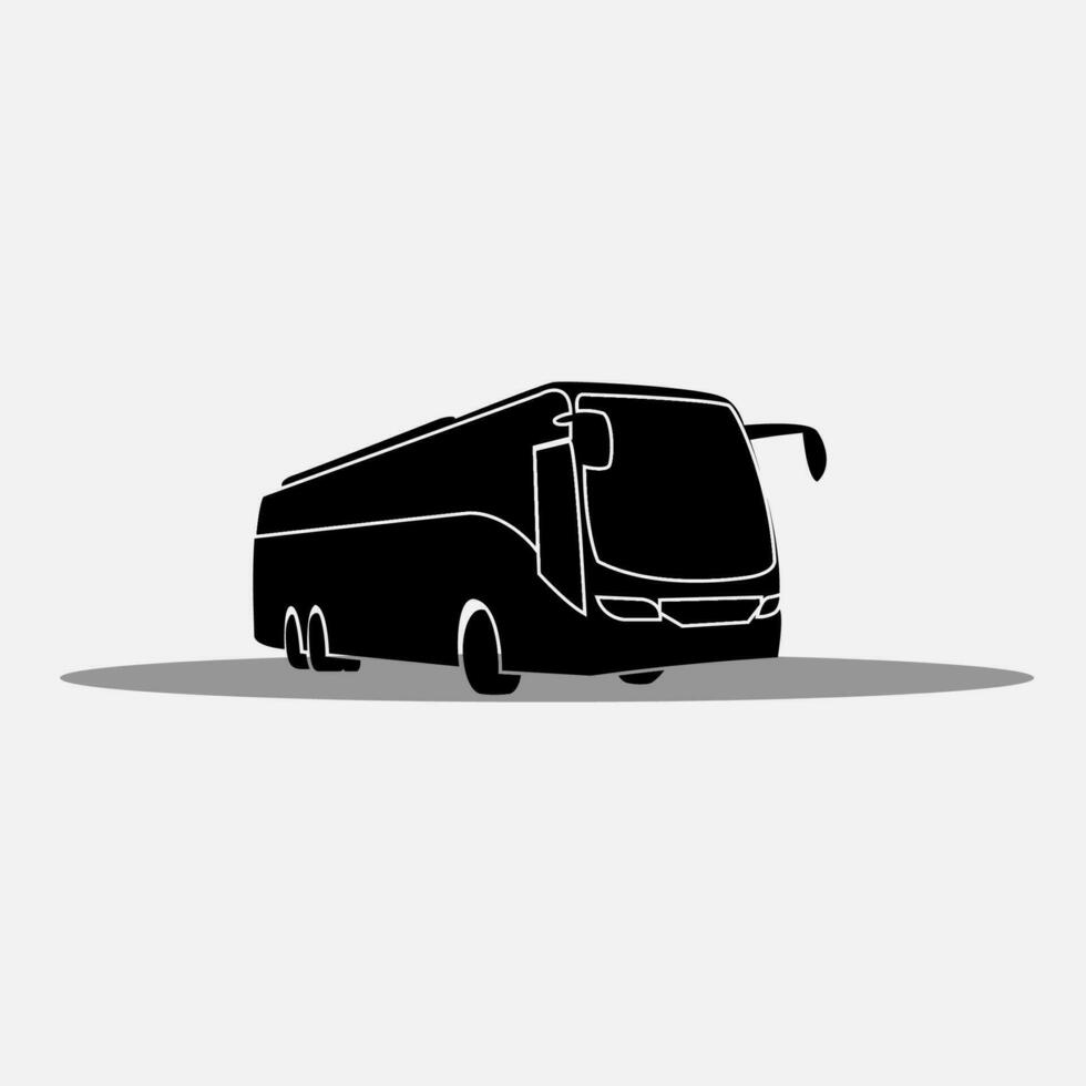 Bus vector image