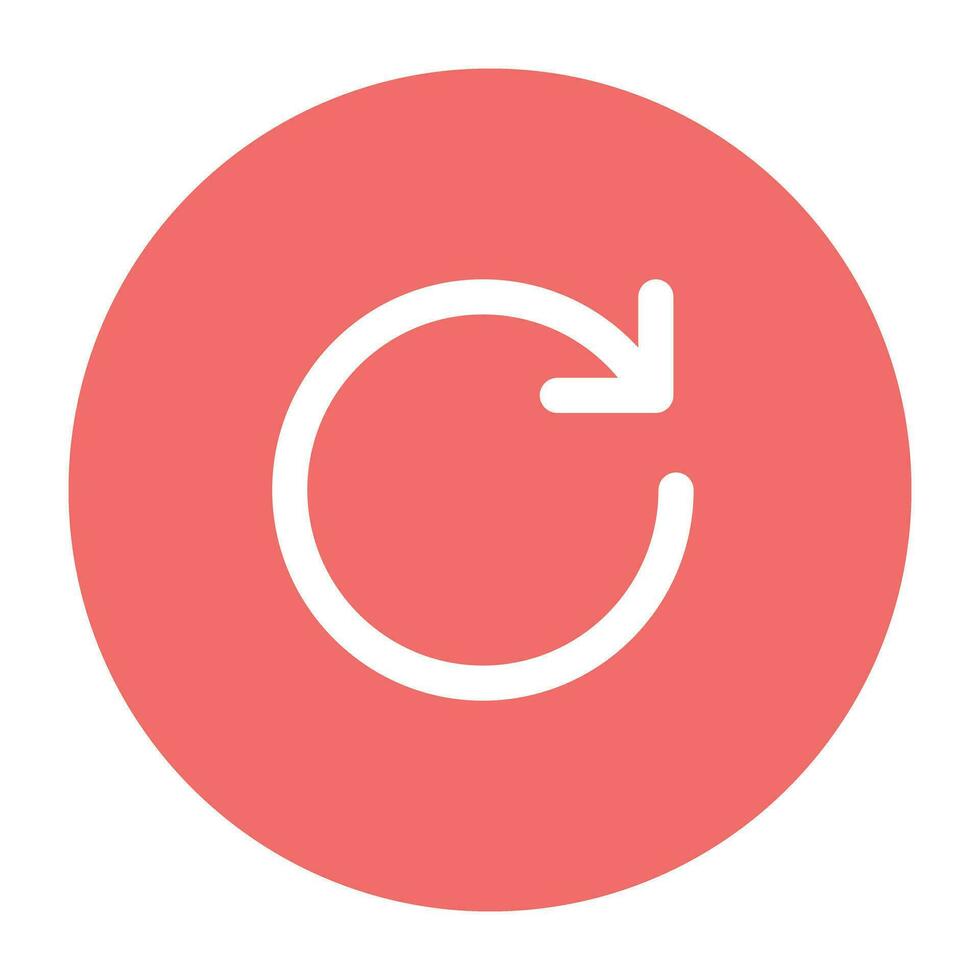 multimedia y equipo plano circular icono vector