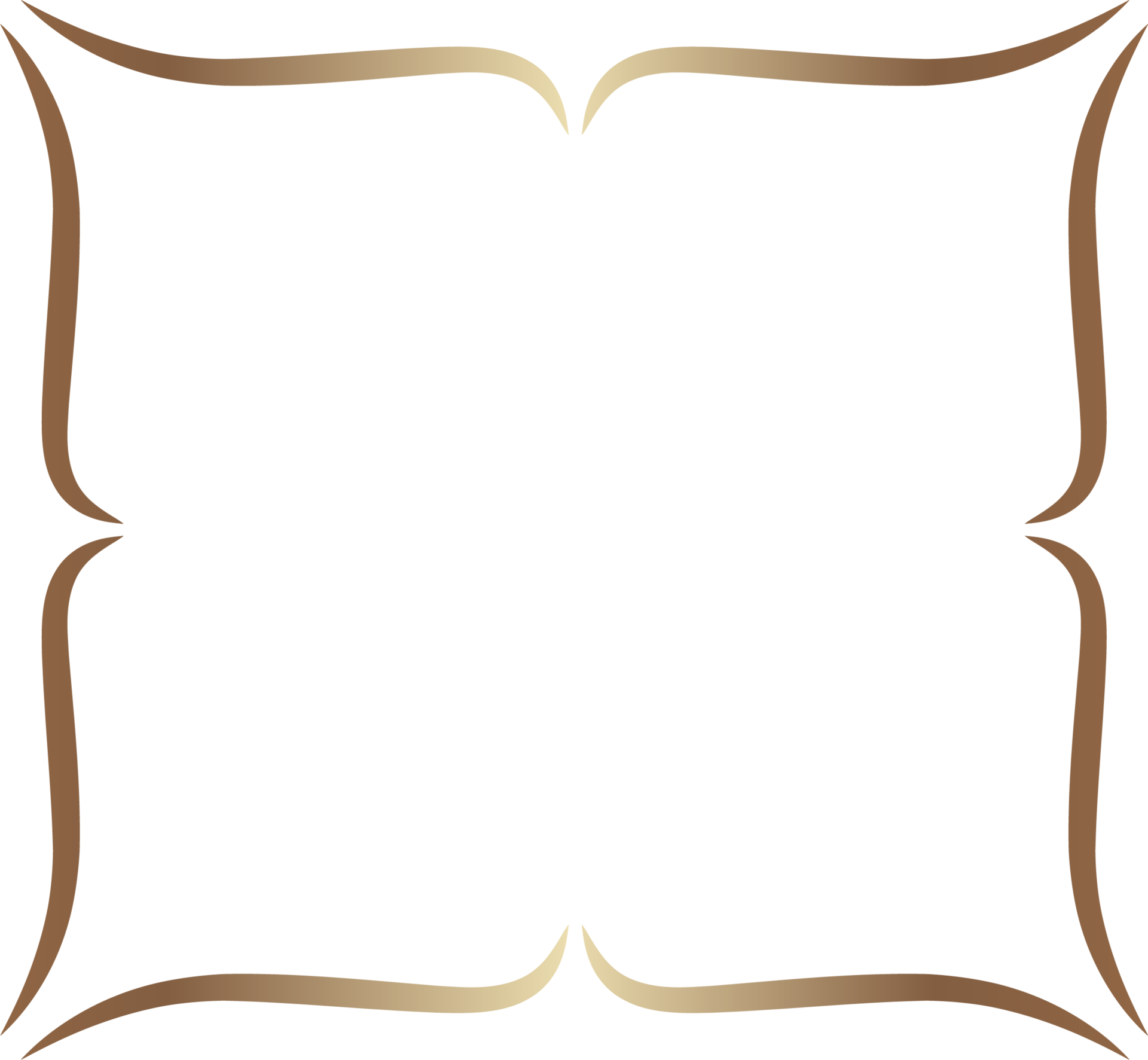 Empty frames in medieval style for ui design, Classic bar and frame