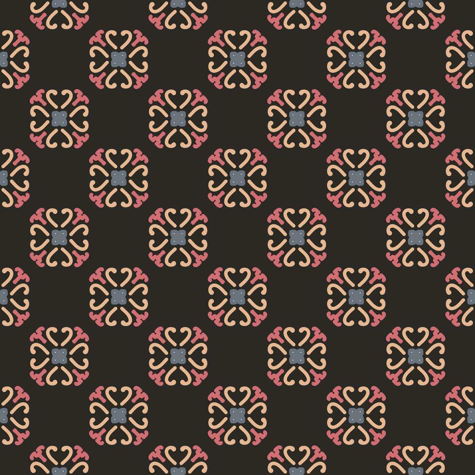Ornament pattern design template with decorative motif.  background in flat style. repeat and seamless vector for wallpapers, wrapping paper, packaging  printing business, textile, fabric