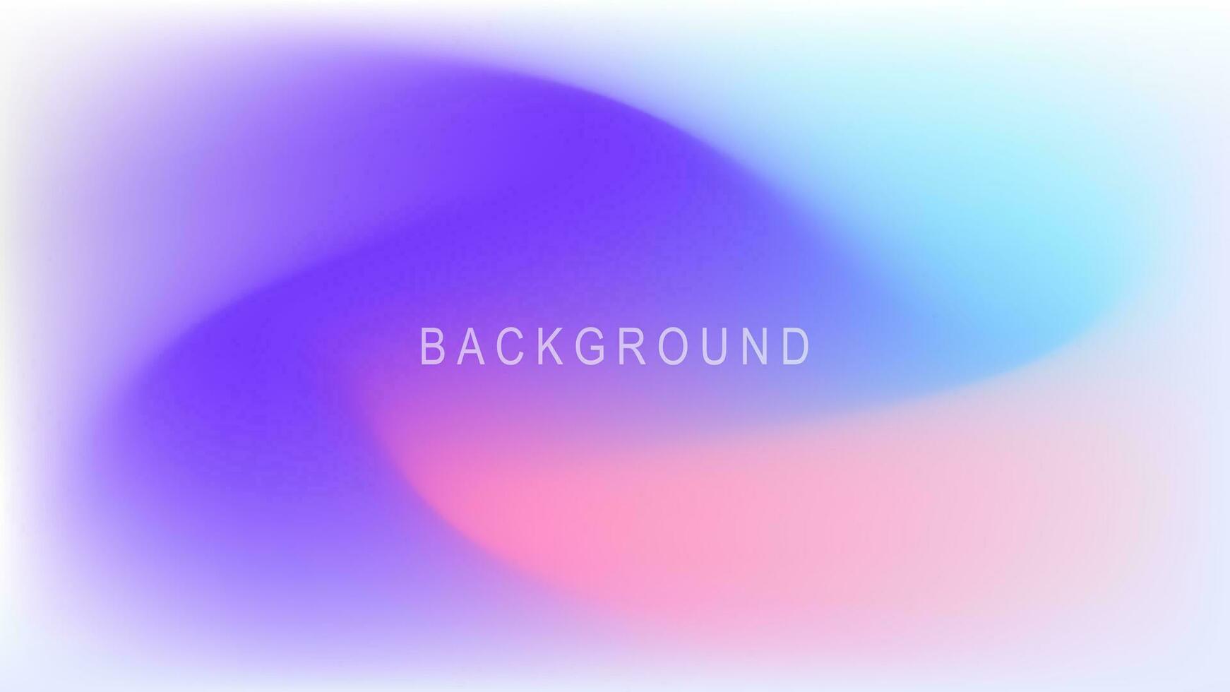 Soft gradient background in white, purple, pink and blue. soft holographic background for banner, wallpaper, landing page, poster vector