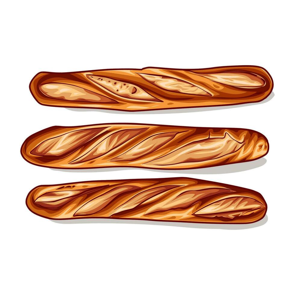 ilustración de vector de pan