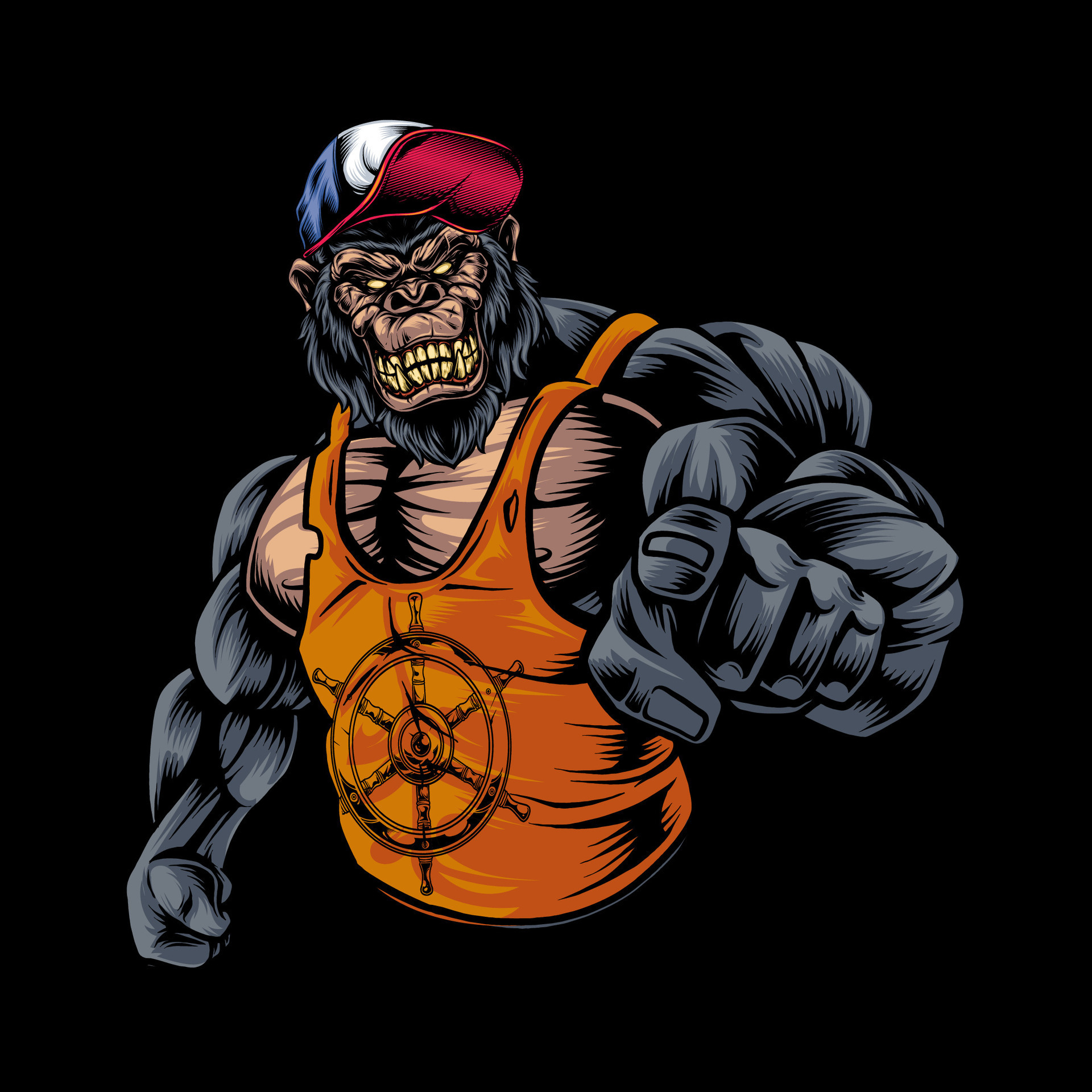 Strong Gorilla Gym Logo