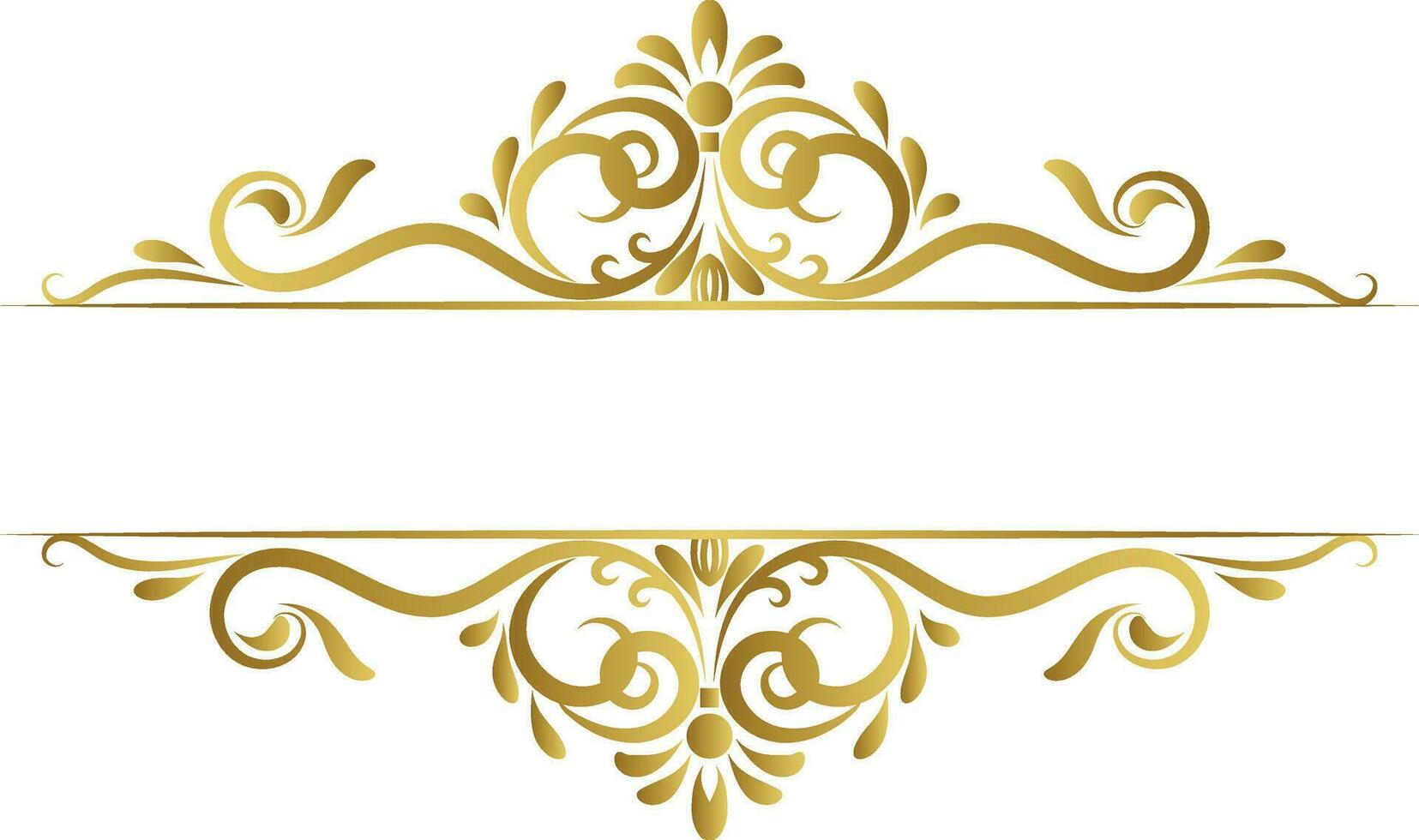 Royal Ornament Clear Wedding Sticker