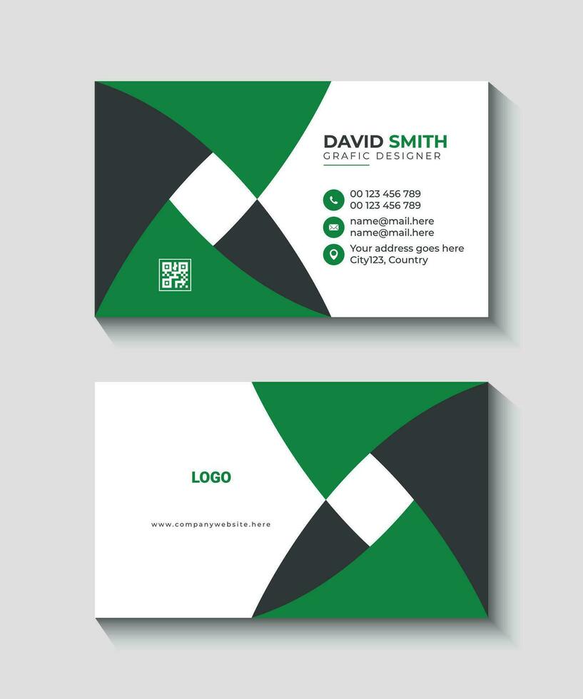 modern business card template vector