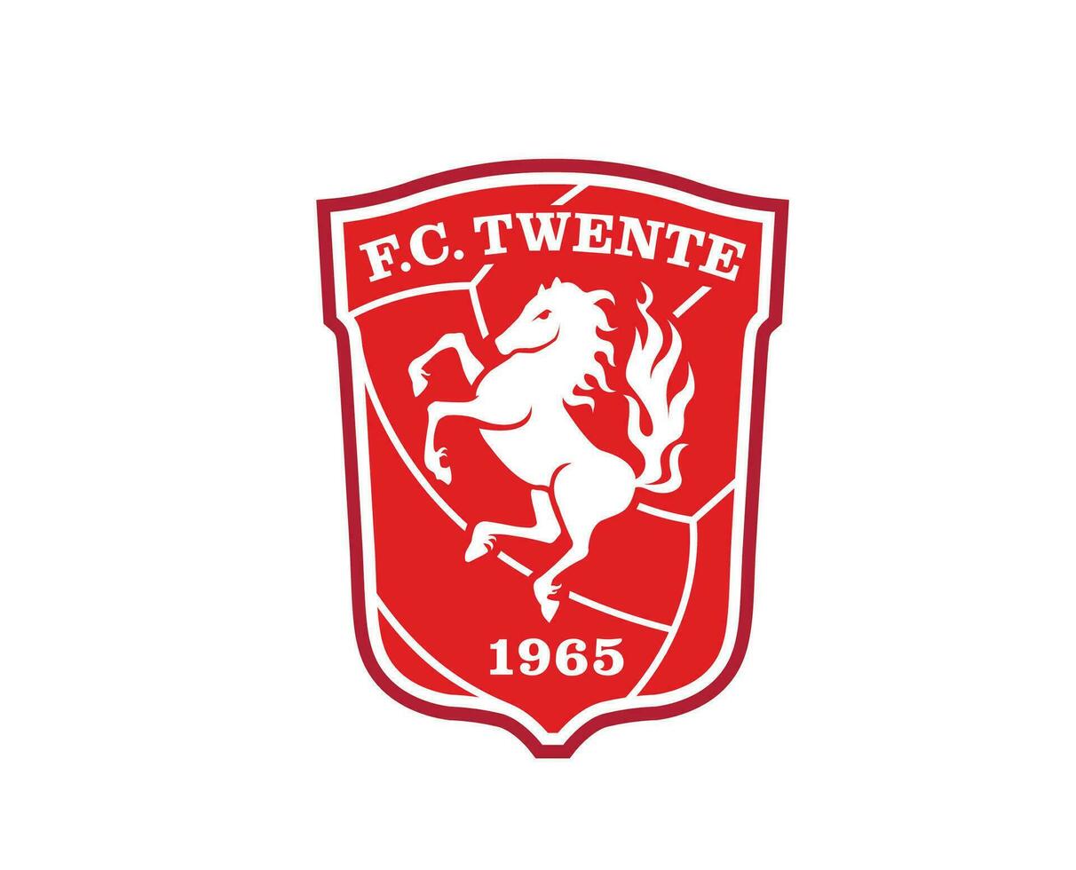 Twente Club Logo Symbol Netherlands Eredivisie League Football Abstract Design Vector Illustration