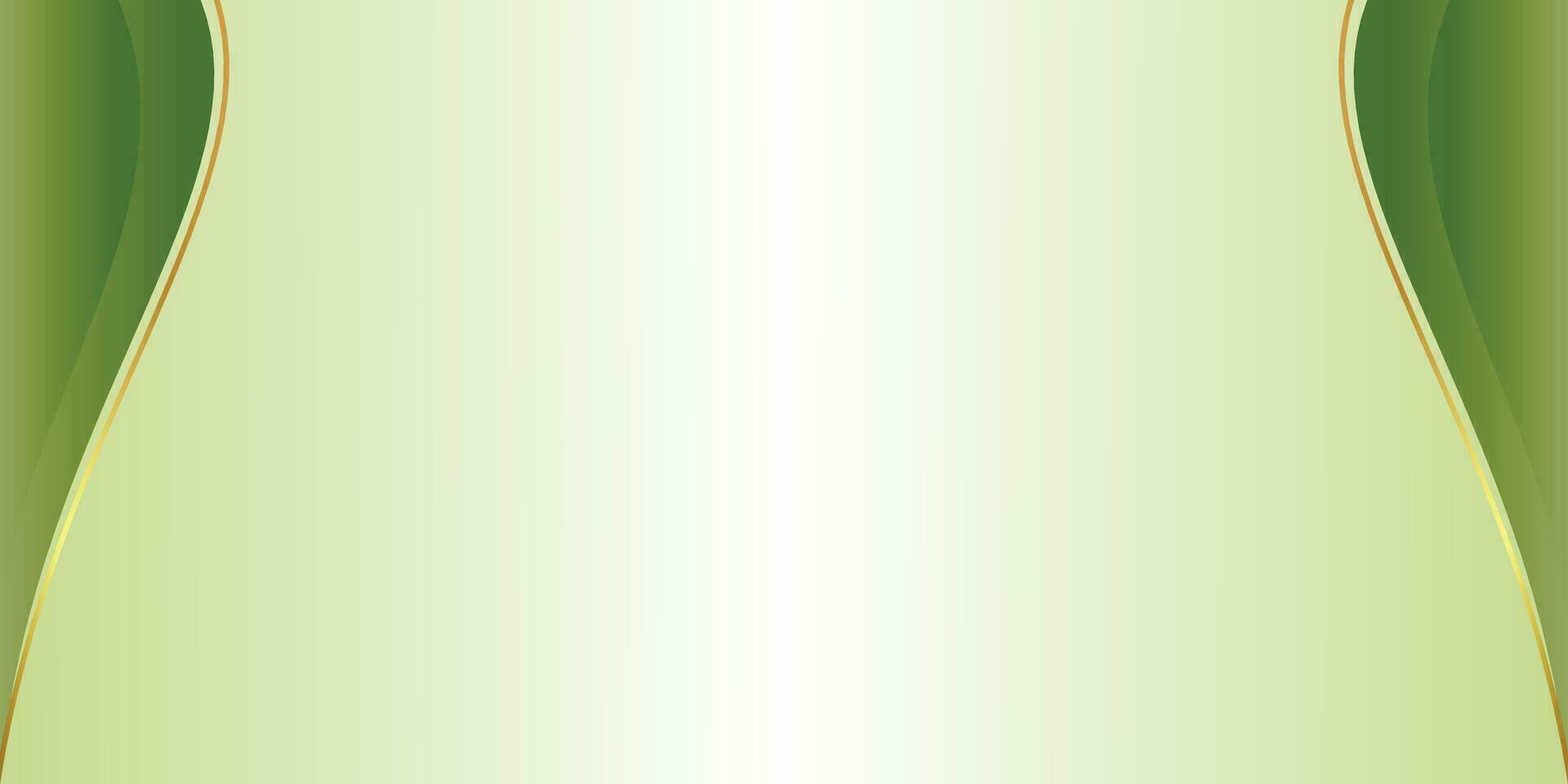 earth day background green color elegant gradation of abstract shapes, leaves pattern with free space for text. Template for banner, poster, social media, web. vector