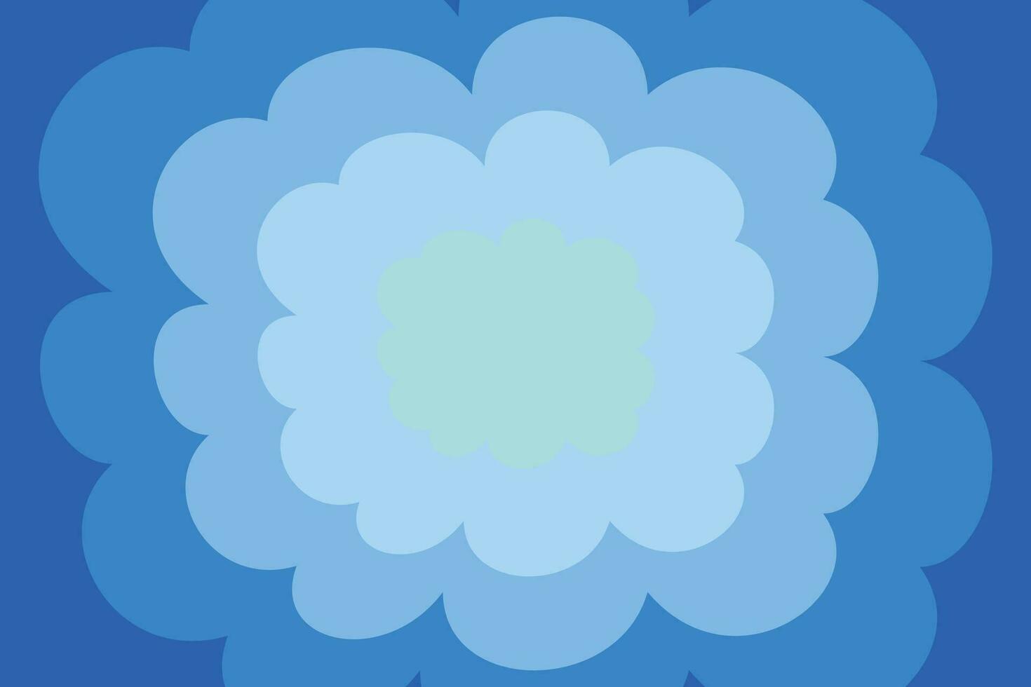 blue cloud abstract background, vector design for banner, poster, greeting card, social media, walpaper.