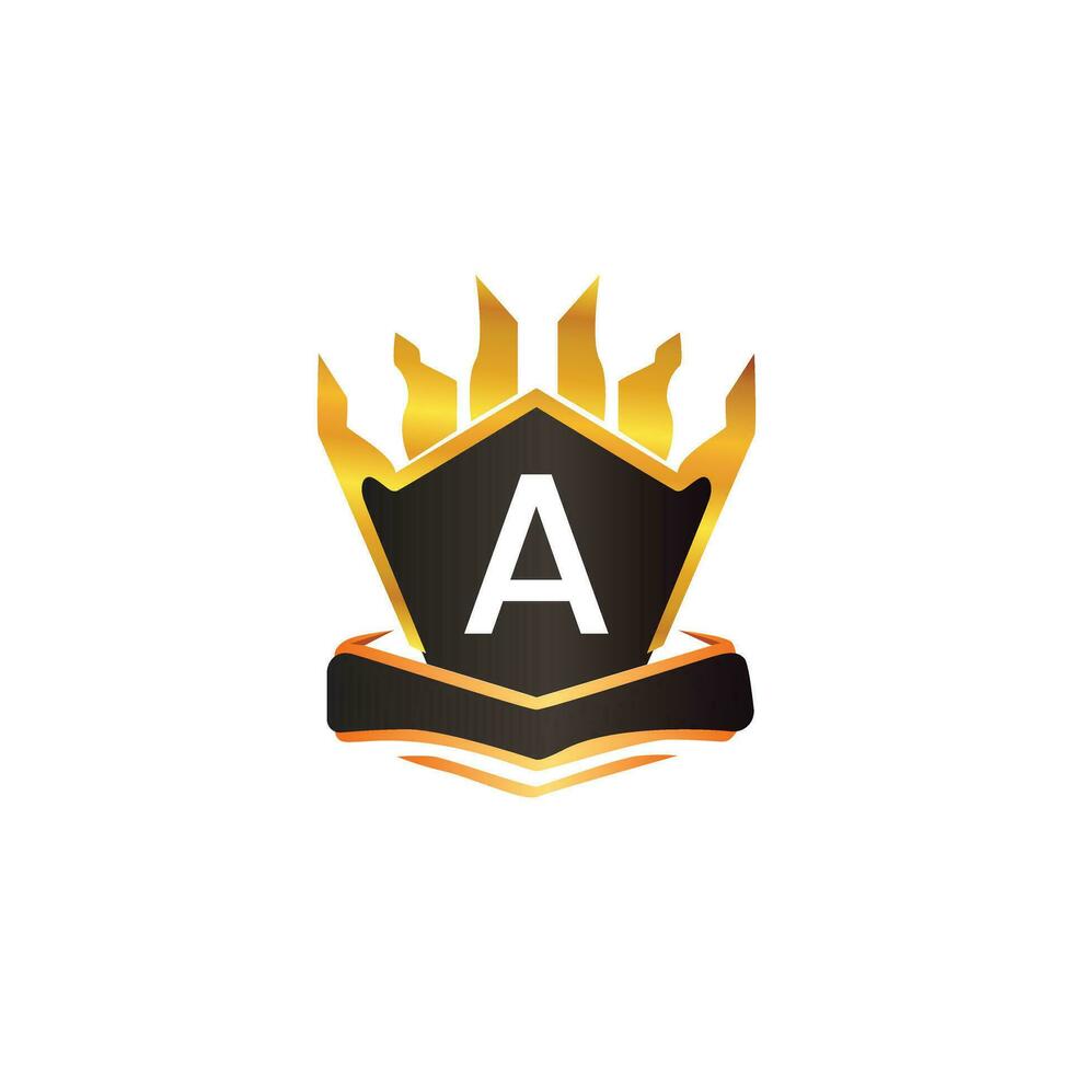 a letter logo design for business vector
