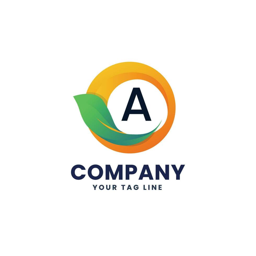 a letter logo design for business vector