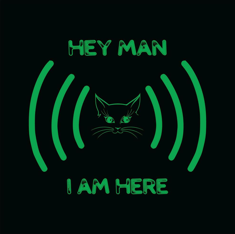 HEY MAN T SHIRT DESIGN vector