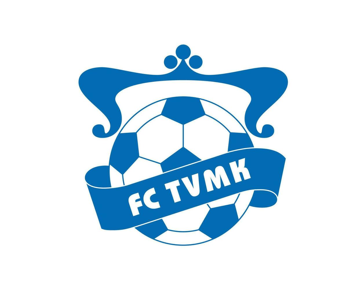 TVMK Tallinn Club Logo Symbol Estonia League Football Abstract Design Vector Illustration