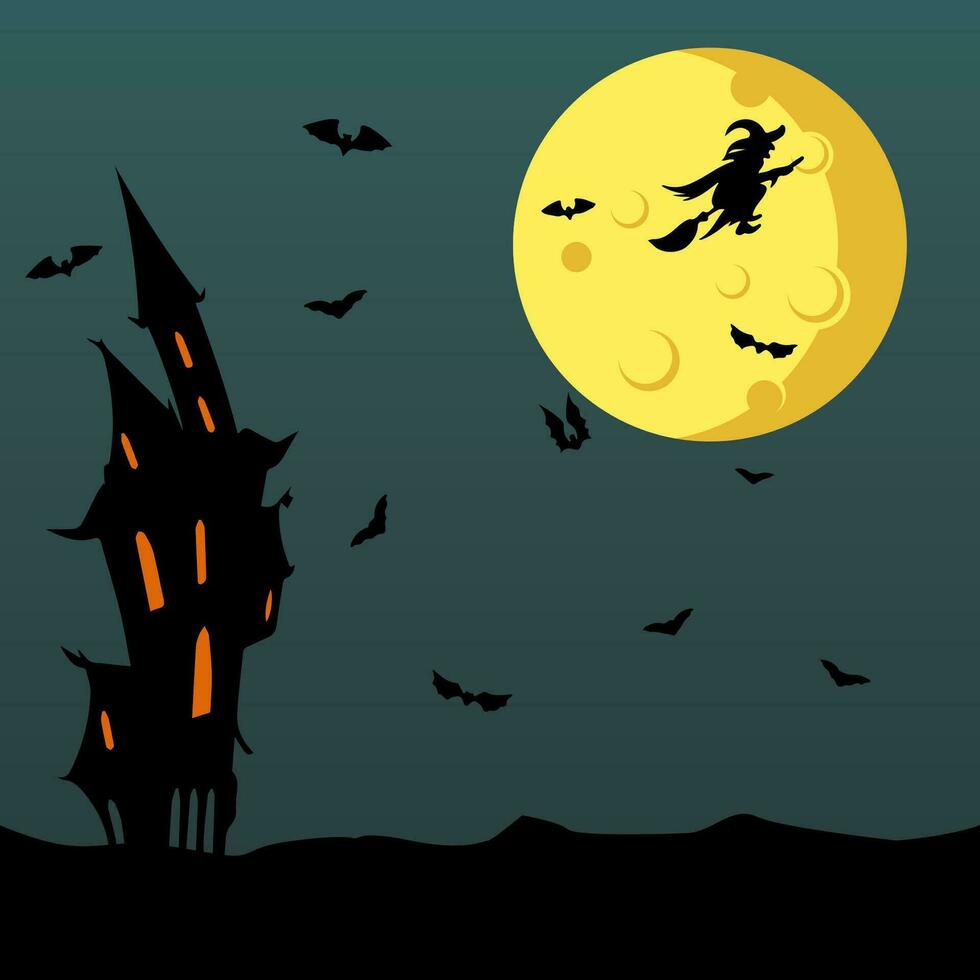 Halloween party, bright banner set. Helloween vector banner design, happy halloween background