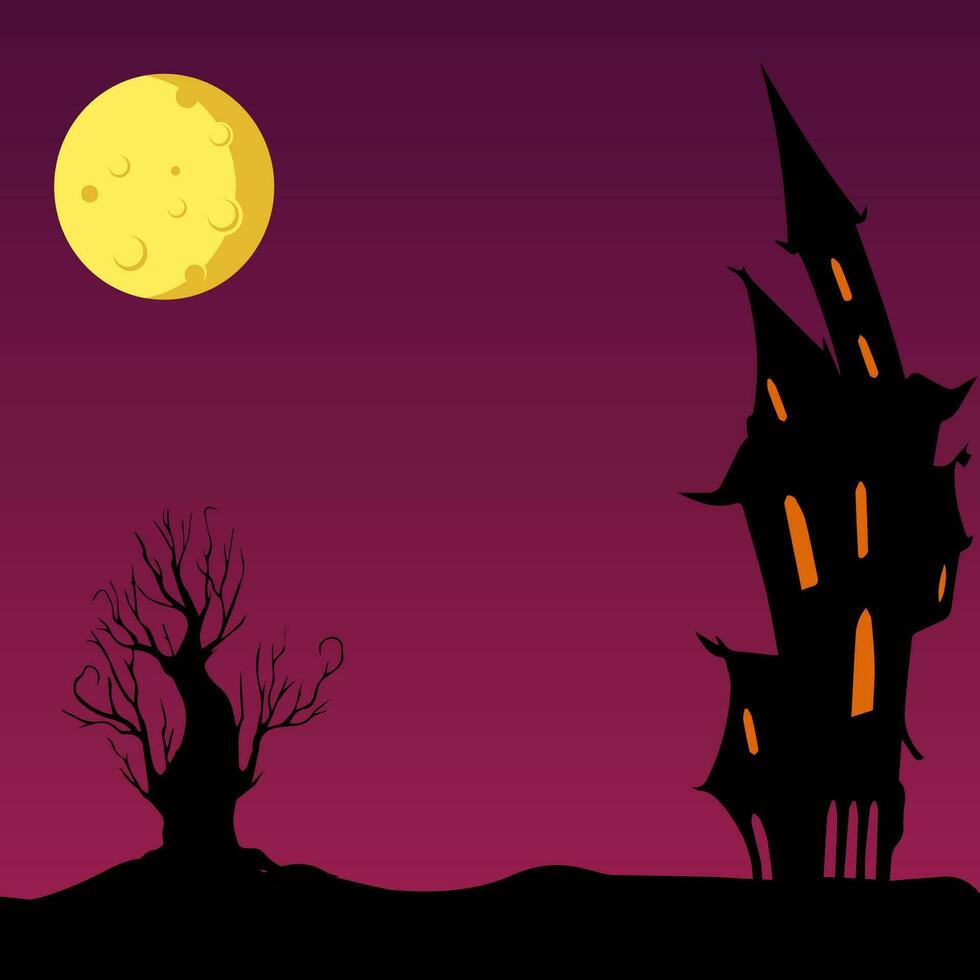 Halloween party, bright banner set. Helloween vector banner design, happy halloween background