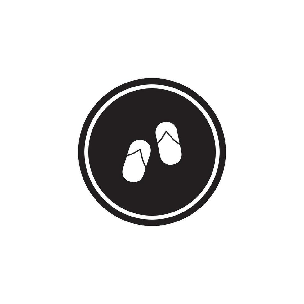 beach icon vector