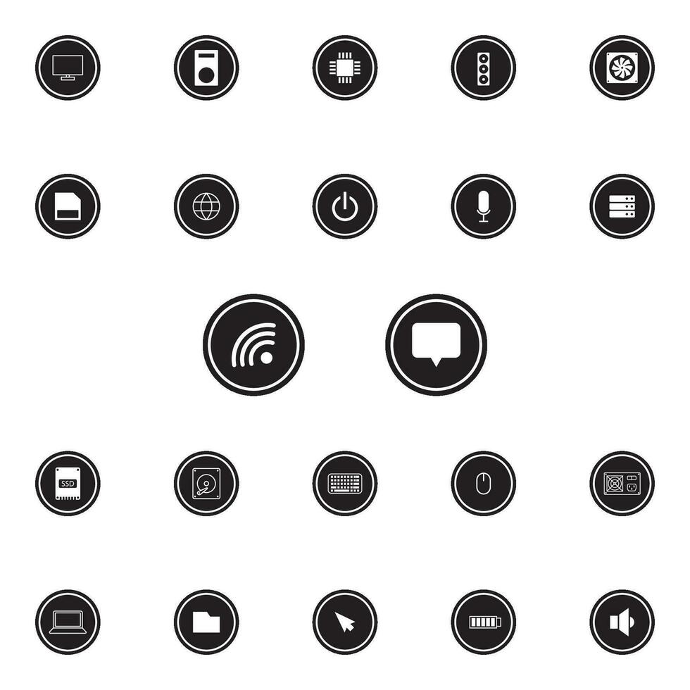 computer icon vector