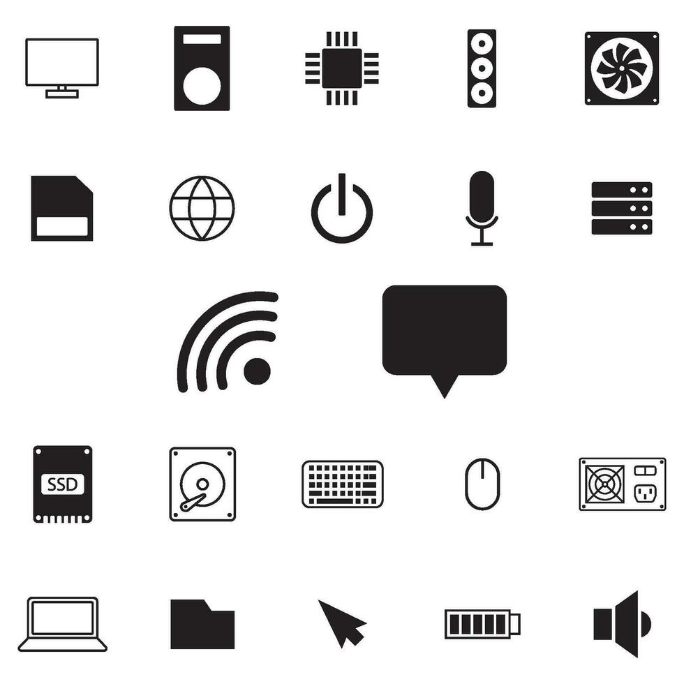computer icon vector