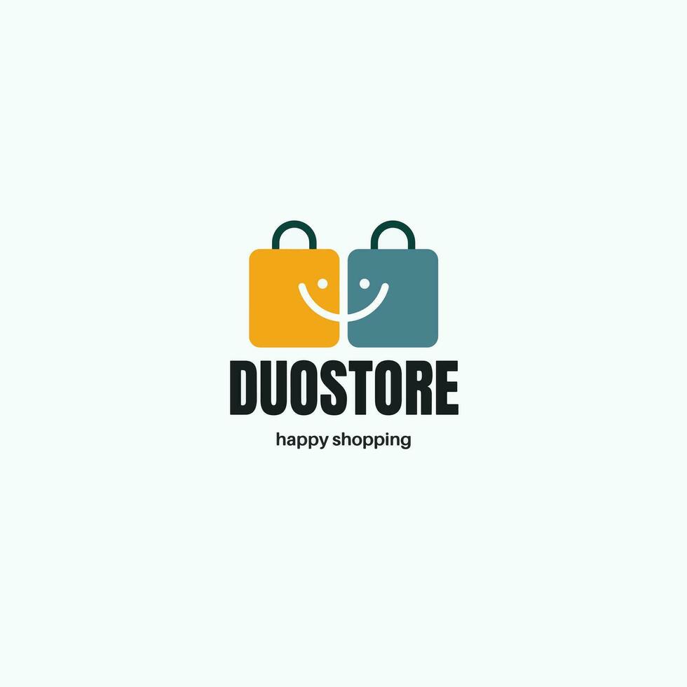 Business logo for online shop vector