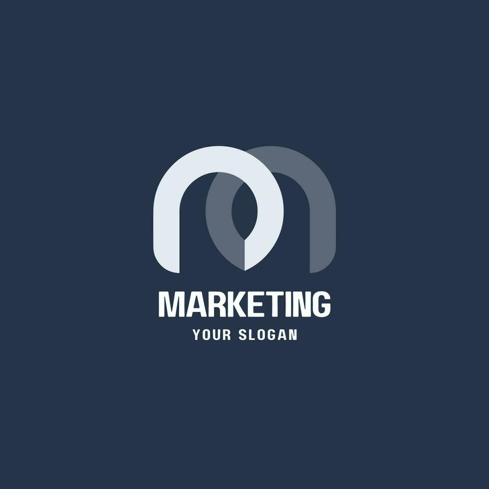 Luxury business logo for company vector