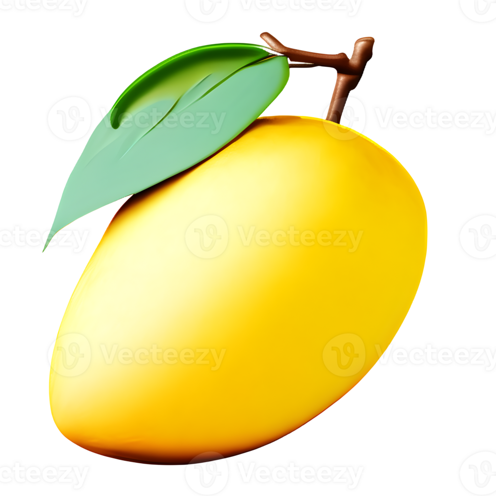 Mango , 3D , AI Generated png