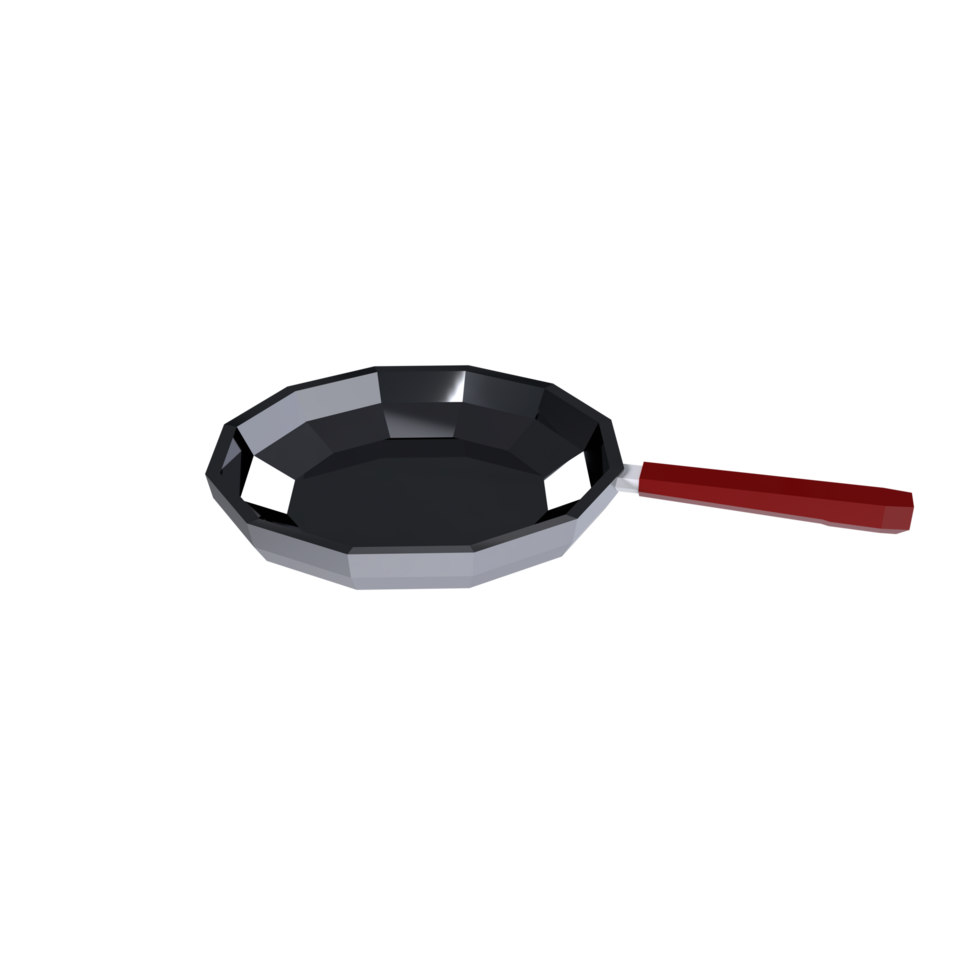 3d Rendering Of Pan Object png