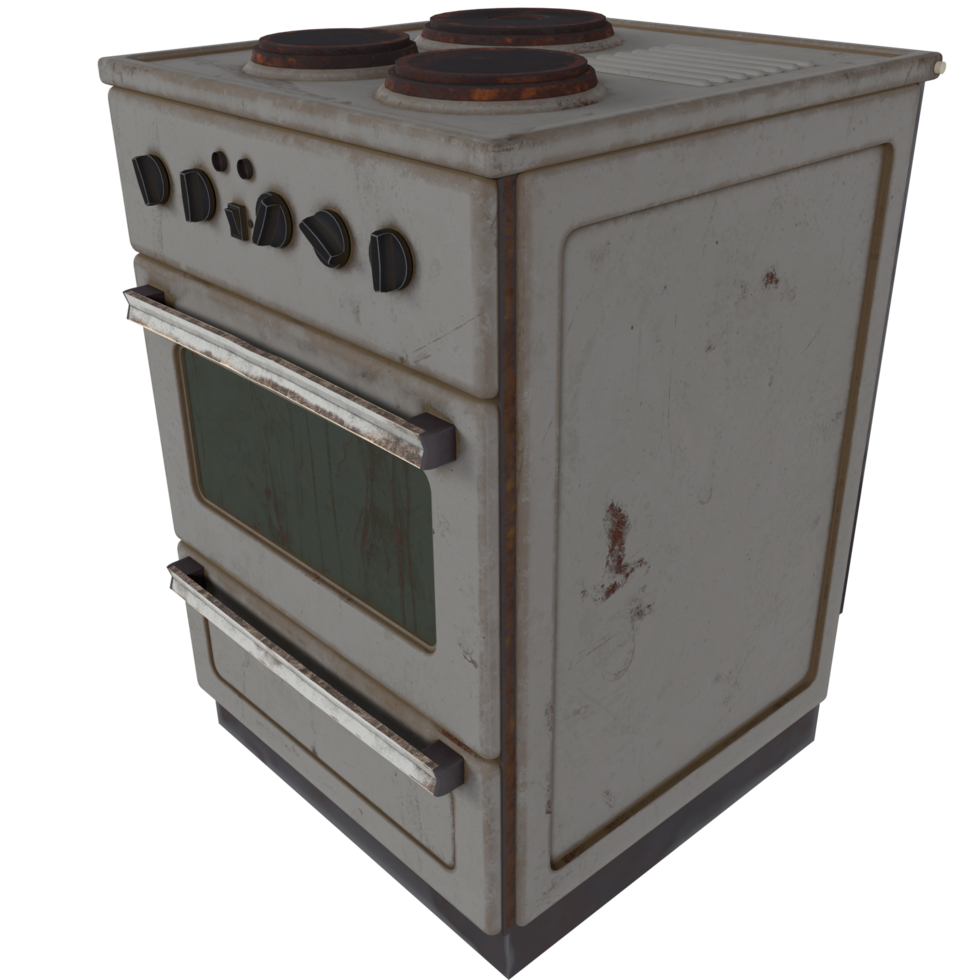 3d Rendering Of Oven Object png