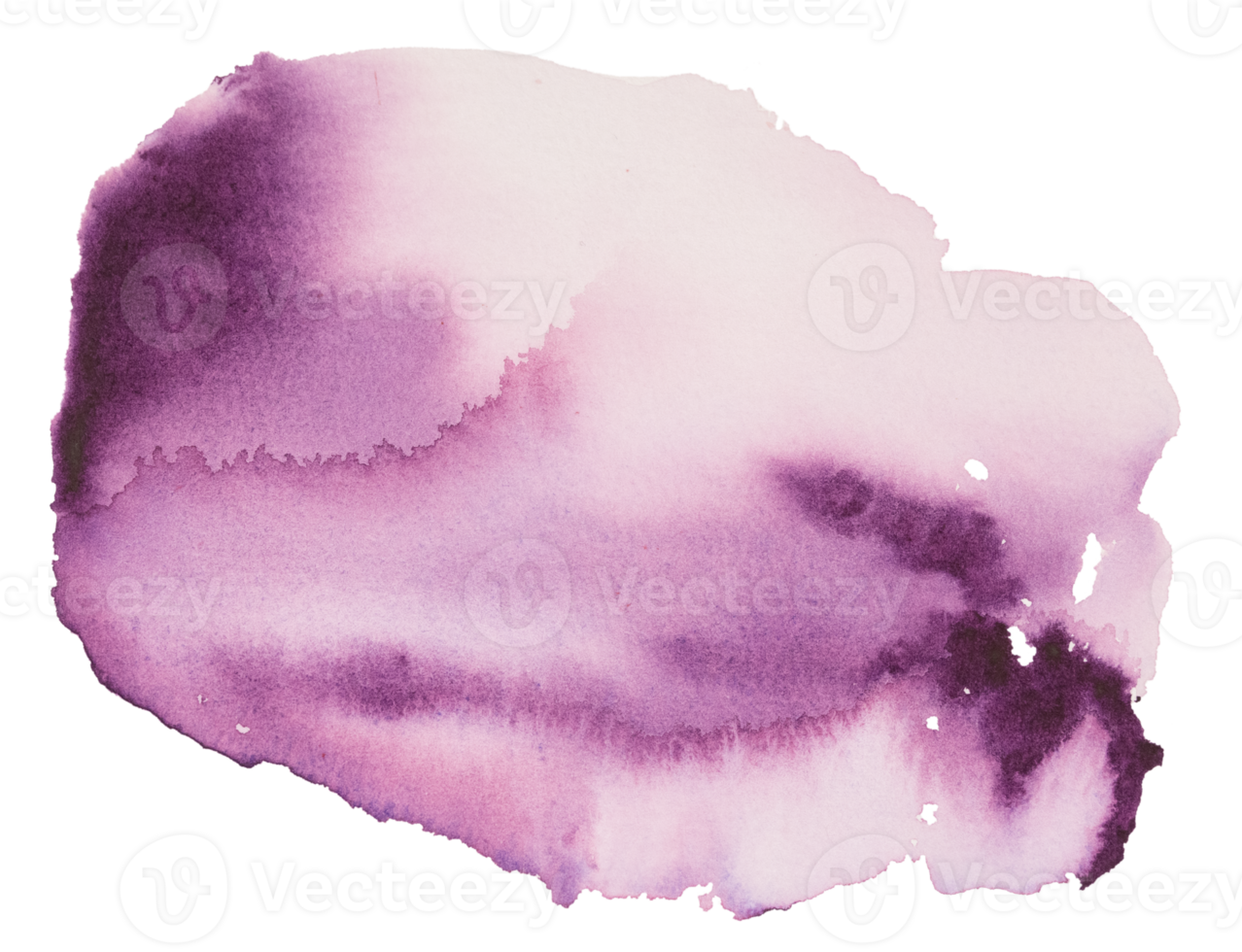 Fuchsia pink watercolor brush strokes isolated, Hand painted on watercolor paper texture, Fuchsia pink artistic element for templates invitation card design png
