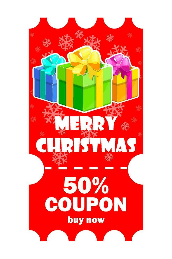 Christmas Red leather price vector free delivery label. isolated from the background. layered.