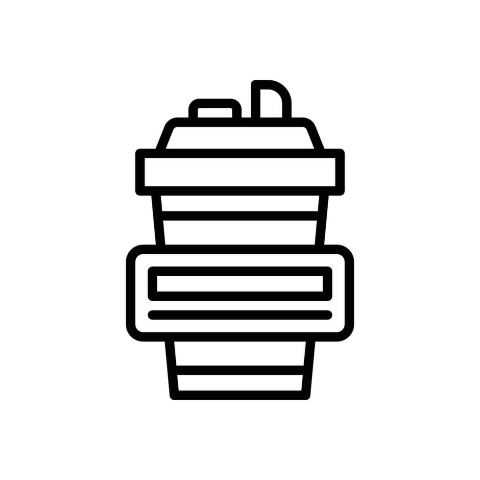 coffee line icon. vector icon for your website, mobile, presentation, and logo design.